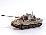 Збірна модель (1:35) Німецький важкий танк Pz.Kpfw.VI Ausf.B "Королівський Тигр" із вежею Henschel, фото 10