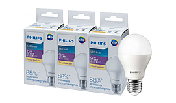 Лампа світлодіодна Philips Ecohome LED Bulb 9W E27 3000K 1PF/20RCA