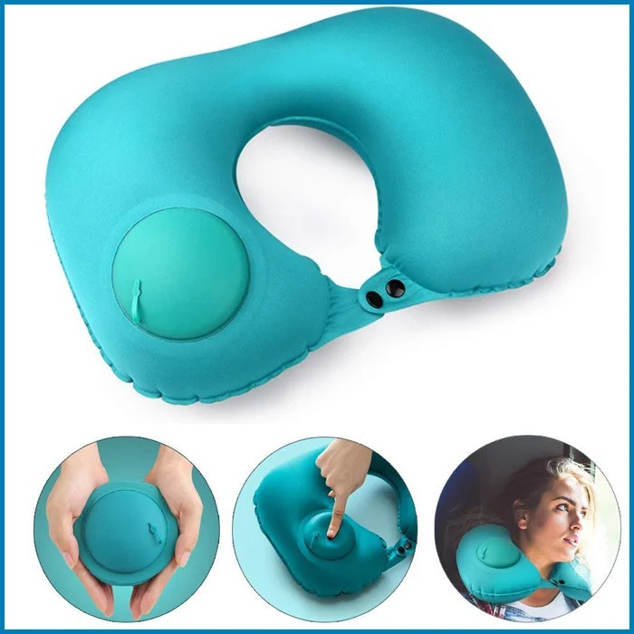 Подушка портативна U-подібна повітряна, фото 1