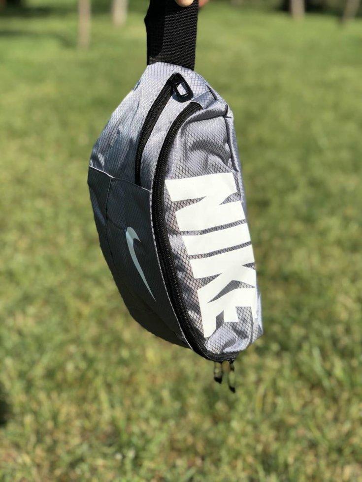 Поясна сумка Nike Team Training (сіра) сумка на пояс Сумка на Пояс Найк