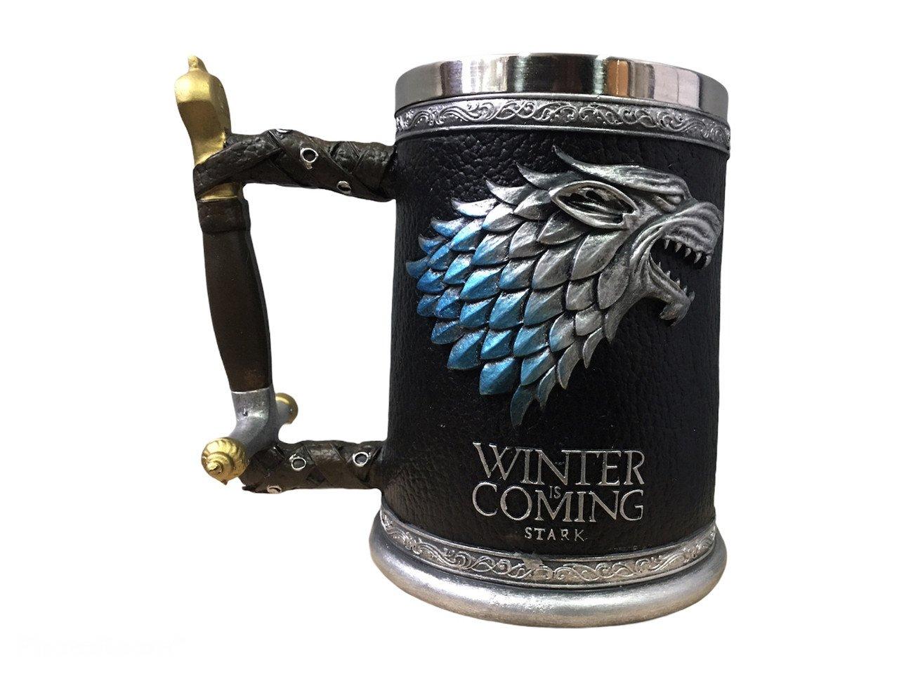 Кухоль Чашка Келих Гра Престолів Winter is Coming Stark Targaryen 3D Дім Старк