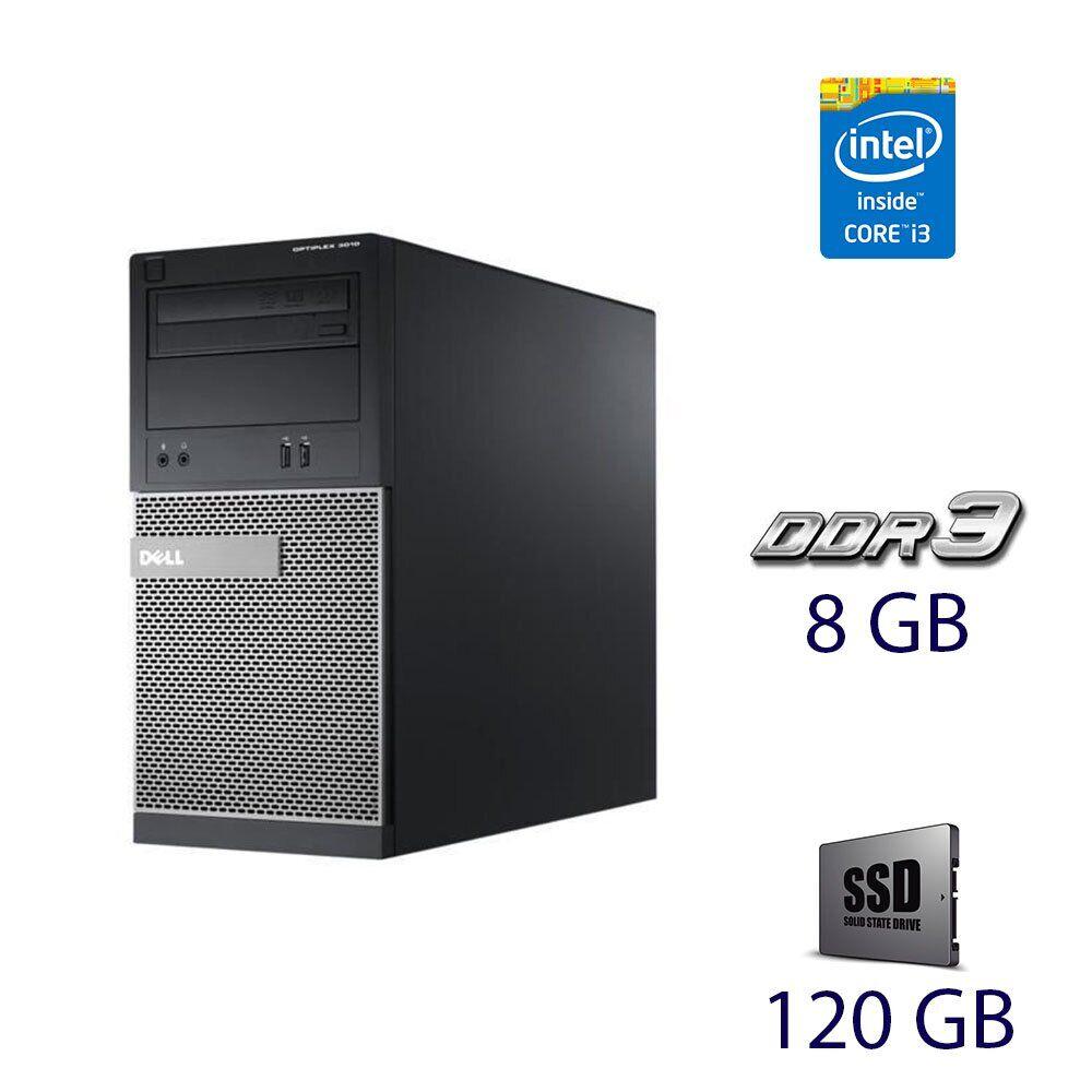 Системний блок Dell OptiPlex 3010 / Core i3-3220 2(4) ядра 3.3 GHz / 8GB DDR3 / 120GB SSD/ DVD-RW / 275W