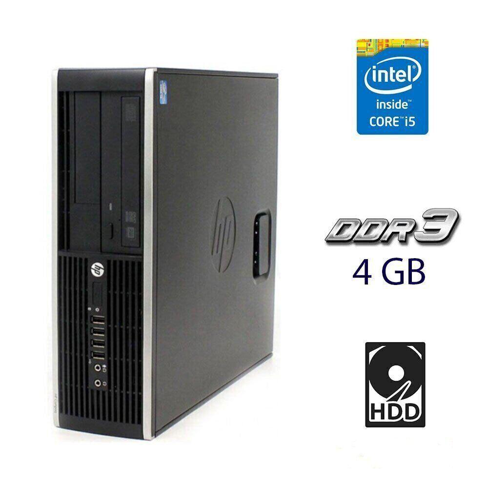 Системний блок HP 6300 SFF / Intel Core i5-3470 (4 ядра по 3.2 — 3.6 GHz) / 4 GB DDR3 / 320 GB HDD