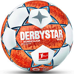 Футбольний м'яч SELECT DERBYSTAR Bundesliga Brillant APS (163) біло/син/оранж, 5