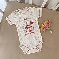 Боді "Білочка" к.р. Молочний Інтерлок арт.27689449 Twenoon Туреччина  Зріст 56-38(р)