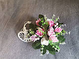 БУКЕТ З МИЛА РУЧНОЇ РОБОТИ, ЦВІТИ З МИЛА, МИЛЬНІ КВІТИ, фото 10
