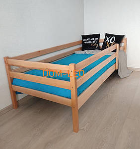 Дерев'яне ліжко дитяче ЕКО 80*190 колір вільха