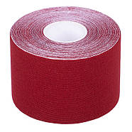 Кінезіо тейп Kinesio tape спортивний пластир (ширина 5 см, рулон 5 метрів) Червоний, фото 3