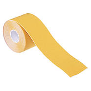 Кінезіо тейп Kinesio tape спортивний пластир (ширина 5 см, рулон 5 метрів) Жовтий, фото 3