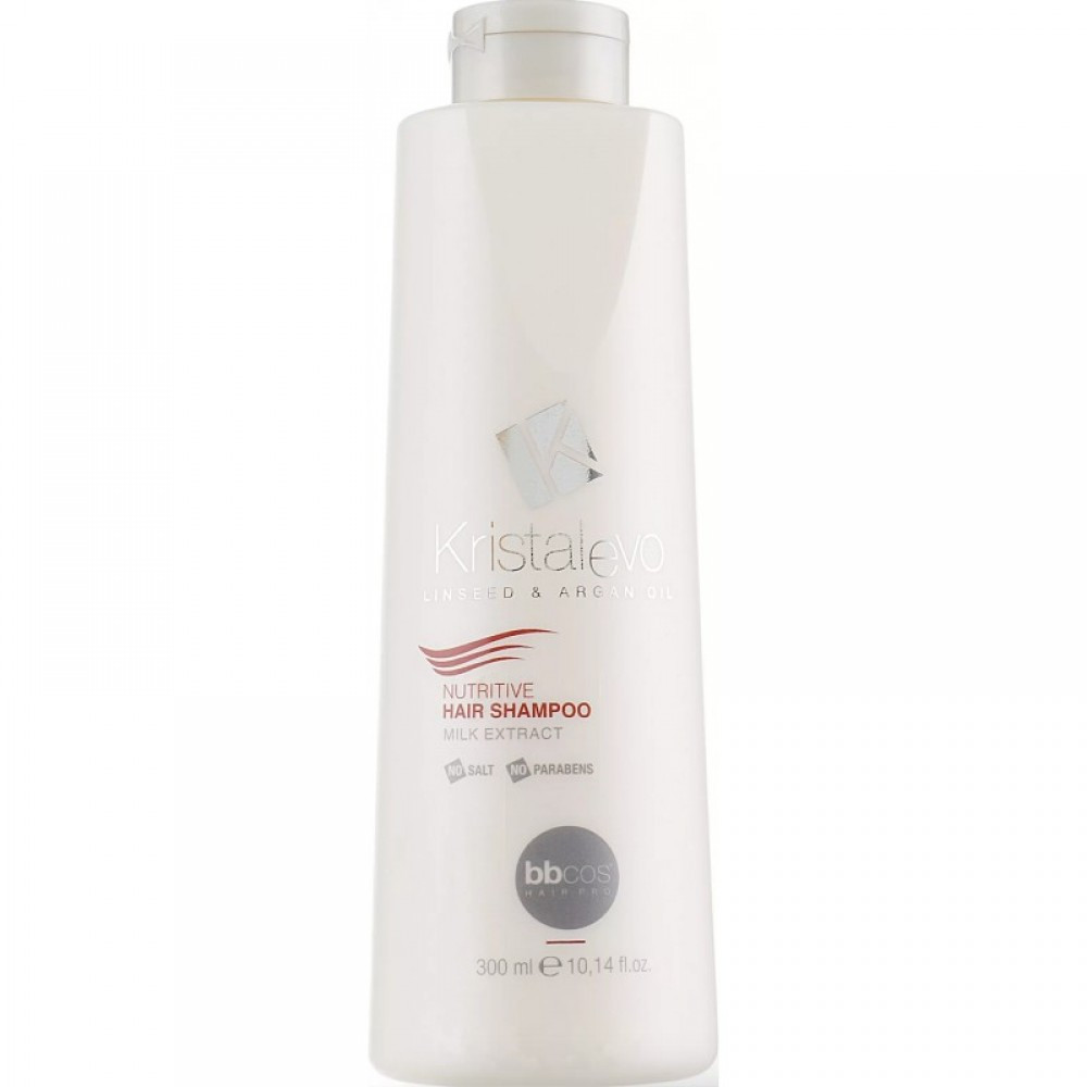 Шампунь Для Волосся Поживний BBCos Kristal Evo Nutritive Hair Shampoo, 300 мл