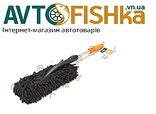 Щітка для змітання пилу антистатик "плоска" телескоп. 74-95см з чохлом