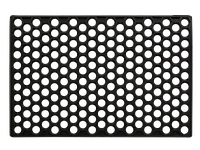 Коврик придверный резиновый "Сота" 40x60 см (RMC01-4060)