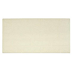 Декоративні панелі 3D Supretto гнучкі стінові 10 шт., білий (Арт. 71340001)