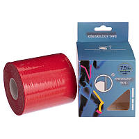 Кінезіо тейп Kinesio tape спортивний пластир (ширина 7,5 см, рулон 5 метрів)