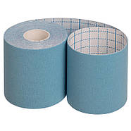 Кінезіо тейп Kinesio tape спортивний пластир (ширина 7,5 см, рулон 5 метрів) Бірюзовий, фото 2