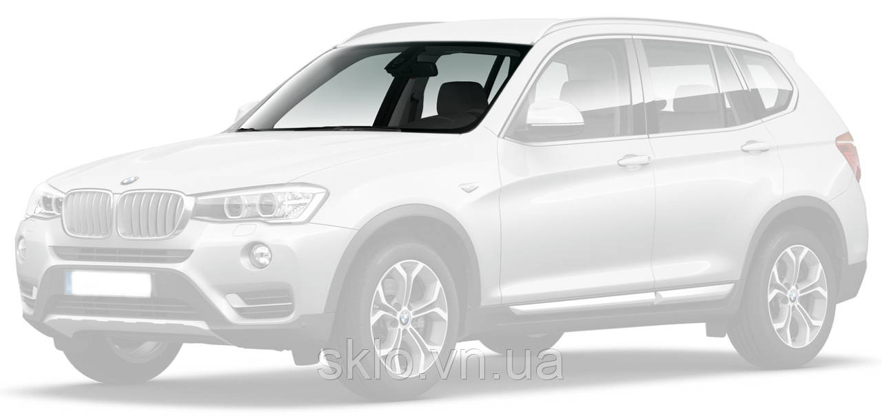 Лобове скло BMW X3 II (F25) (2010-2017) /БМВ Х3 II (Ф25) з датчиком дощу