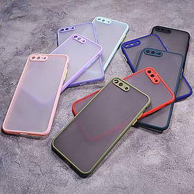 Пластиковий чохол із кольоровими боками та захистом на камеру Apple iPhone 8 Plus