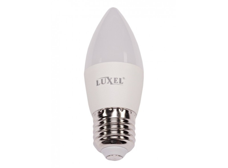LUXEL Лампа LED C37 4w E27 4000K (043-NE)