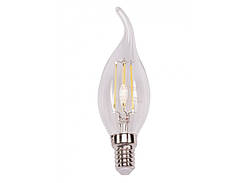 Лампа LUXEL CA35 filament 4w E14 4000K (074-N)