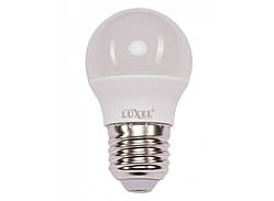 LUXEL Лампа LED G45 5w E27 4000K (053-N)