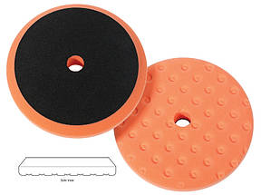 Полірувальний круг середньої жорсткості - Precision Rotary Orange Foam Light Cutting 125 мм. (PR-24600-CCS), фото 2