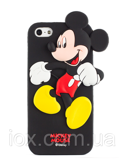 Силіконовий чохол Міккі Маус для Iphone 5/5S