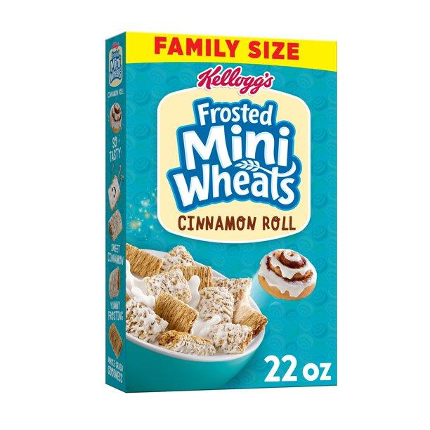 Сухий заврак kellogg's Frosted Mini-Wheats Cinnamon Roll 623g