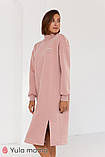 Сукня для вагітних та годування тепла з начосом Maisie warm DR-41.143, фото 5