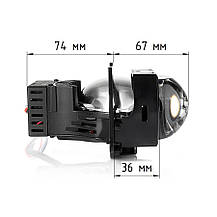 Світлодіодні Лінзи Bi-LED AOZOOM A7 PRO 2021 Pathfinder 3.0", фото 5