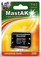 Аккумулятор для радиотелефона Mastak P102 (207) 550 mAh