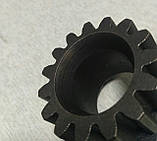 Шестерня диференціала мала Z-15/16 КПП конусна мототрактора 12-15-18 лс, фото 4