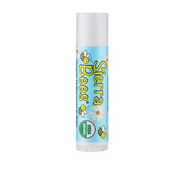 Органічний бальзам для губ Sierra Bees Unflavored Organic Lip Balm США оригінал