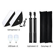 96Вт / 960Вт Набір постійного світла PZ 5070-96LED/лампа 48 W 5700°K*2шт для фото відео, фото 2