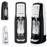 Сифон для газування води Sodastream Jet (5 кольорів: Black and White, Black, White, Green, Red)