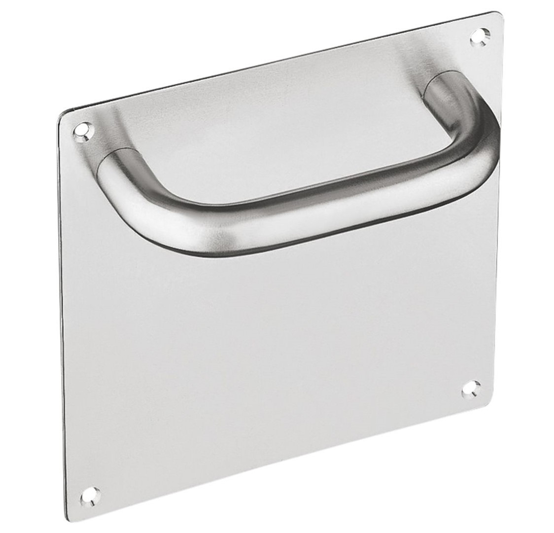 Ручка на пластині Amig 1 180x180x1,8мм нержавіюча сталь (Іспанія)