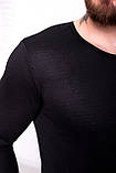 Комплект чоловічого термобілизни двошарового зимового INSANE термокофта і штани чоловічі чорного кольору розмір XXXL, фото 7
