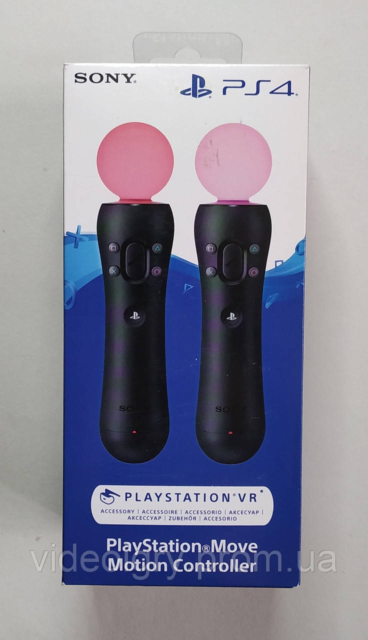 Sony PlayStation Move Motion Controller - Twin Pack (PS4/PSVR), цена 6720  грн - Prom.ua (ID#491382896)