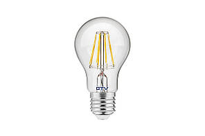 Світлодіодна LED лампа, 8W, E27, 800Lm, FILAMENT, 3000К – тепле світіння, скло.