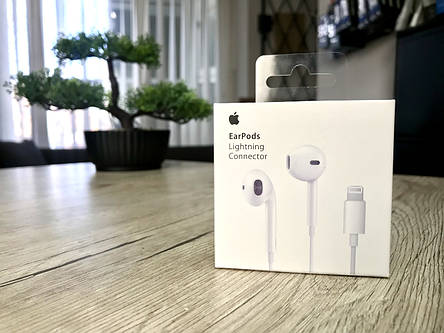 Навушники Apple EarPods with Lightning навушники лайтінг айфон, фото 2