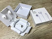 Наушники Apple EarPods with Lightning Iphone навушники айфон Лайтинг вхід, фото 3