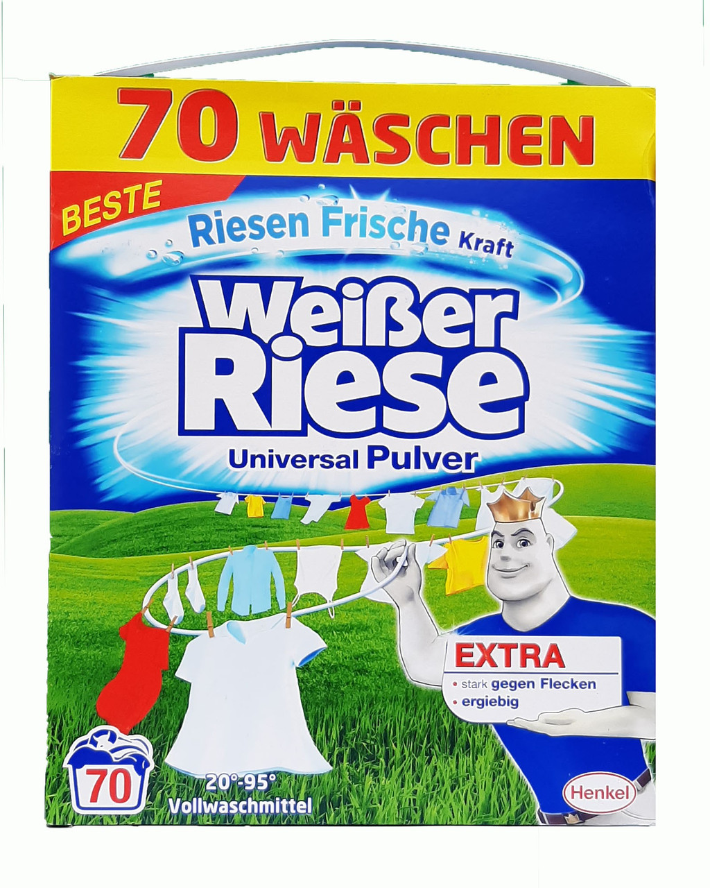 Пральний порошок універсальний Weiber Riese (3.85 кг=70ст) Німеччина