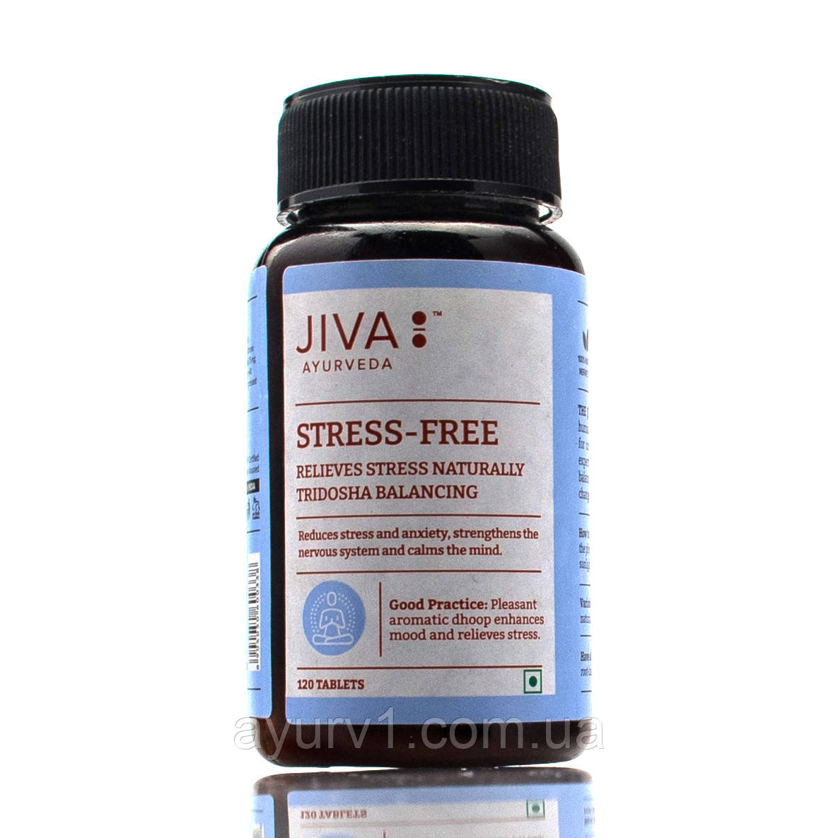 Jiva - Stress Free 120 tab Життя без стресу, стресфрі натуральний засіб від тревожності, депресії