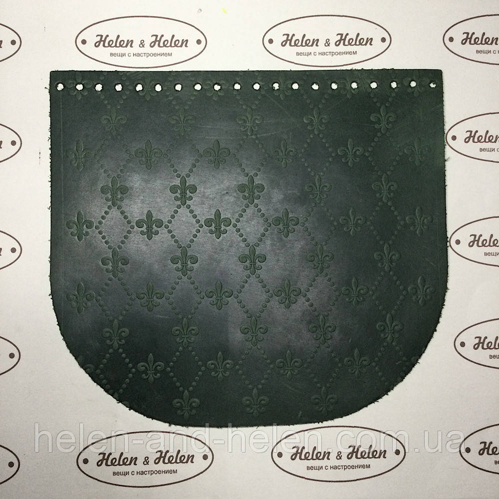 Клапан для сумки "Лилии". Изумрудный (ID#1497374211), цена: 200 ...