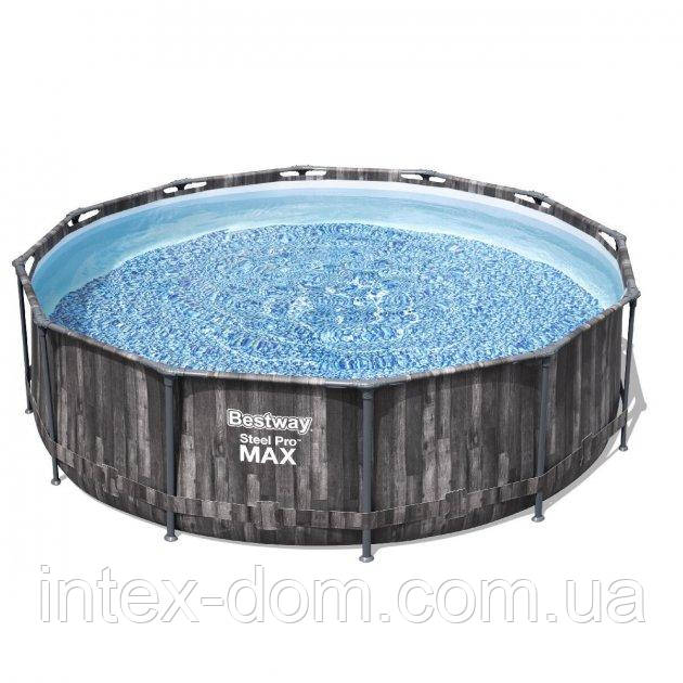 Каркасний басейн Bestway 5614Z (427 х 107 см) (3 028 л/год, драбина, тент)