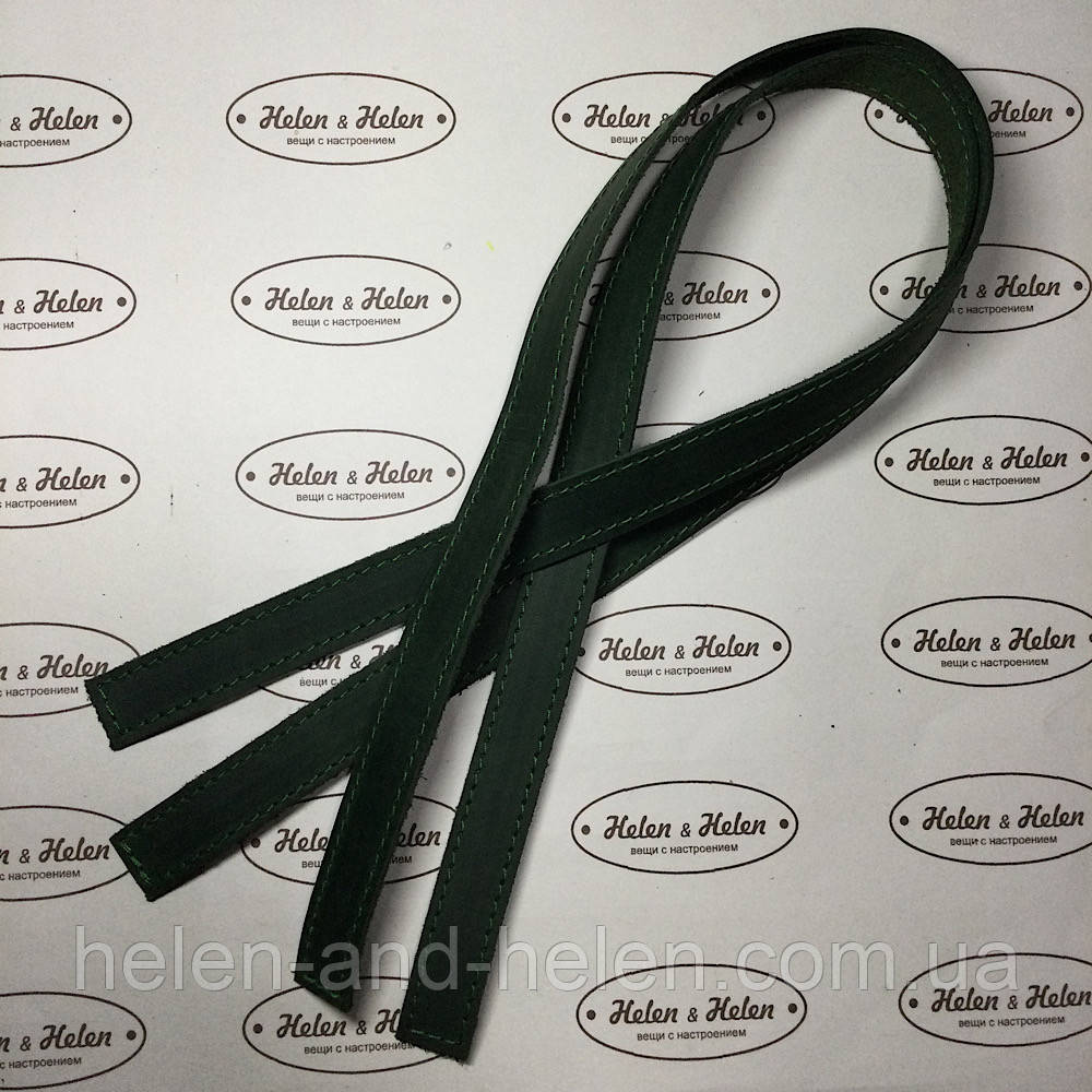 Ручки пришивні. Смарагдовий, фото 1