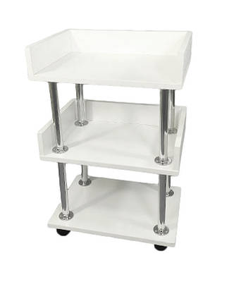 Візок-Етажерка Косметологічний столик для манікюру і салонів краси "ЛЕА"