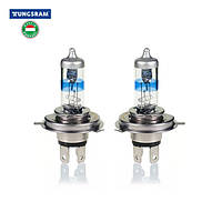 Автолампа  Tungsram H4 12V 60/55W P43t Megalight Ultra +130 50440XNU (2 шт.)