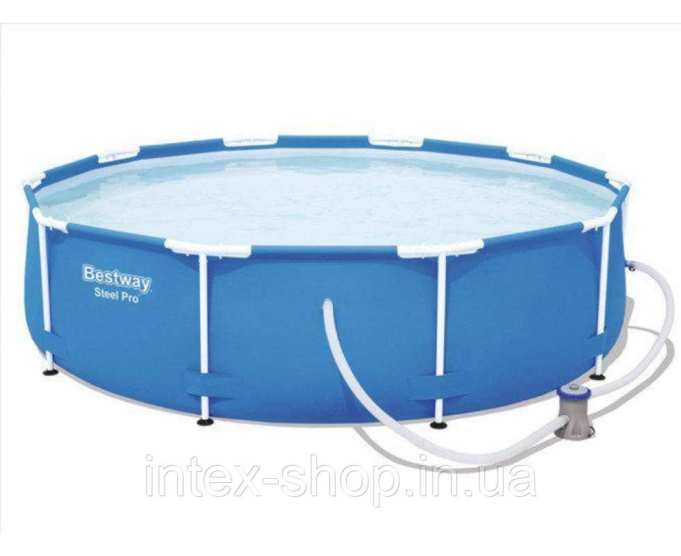 Каркасний басейн Bestway 56681 (366 х 76 см) (1 250 л/год)