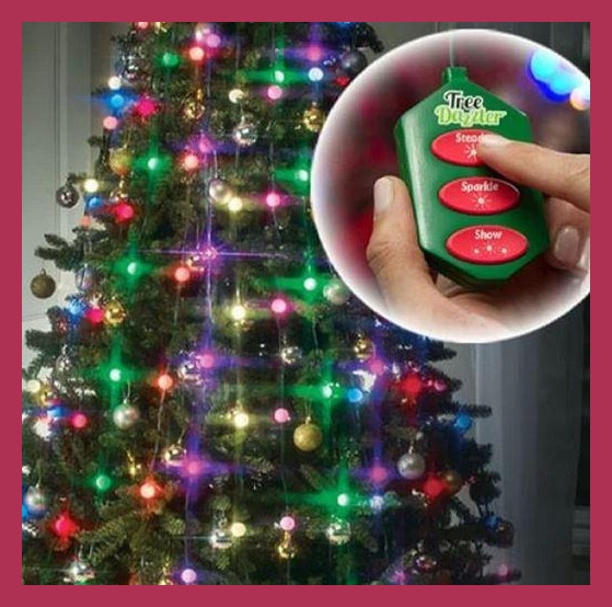 Гірлянда на ялинку Новий Рік "Tree Dazzler" з верхівкою 48 лід 16 кольорів і режимів