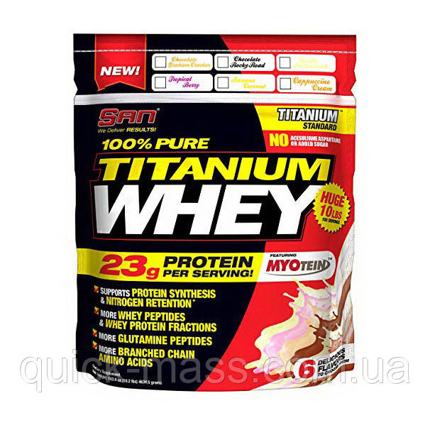 Протеїн SAN 100% Pure Titanium Whey 4,54 kg